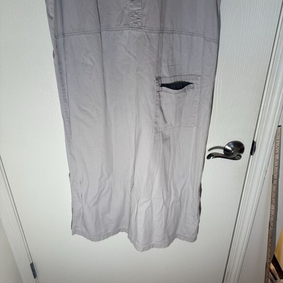 Cherokee Women’s Plus Size 18W Grey Sleeveless Midi Shirt Dress Minimalist Basic - Picture 2 of 6